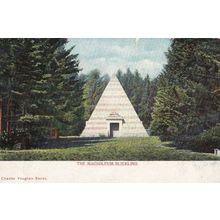 The Mausoleum Blickling Norfolk Village Antique Postcard