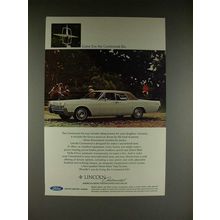 1966 Lincoln Continental Car Ad - Come Live the Life