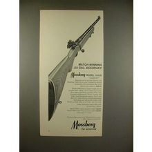 1966 Mossberg Model 144LS Rifle Ad - Accuracy