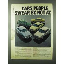 1980 Volvo Ad - DL Sedan, GLE, GT, Bertone Coupe