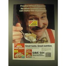 1989 Nabisco Frosted Wheat Squares Ad - This Statement