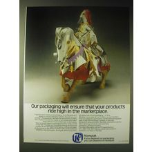 1989 Nampak Packaging Ad - Our packaging will ensure that your products ride
