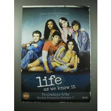 2004 ABC Life As We Know It TV Show Ad