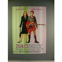 2003 Freaky Friday Movie Ad - Jamie Lee Curtis