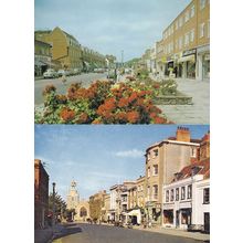 Hampshire Chemists Opticians Kodak 2x 1970s Postcard s