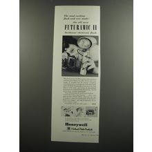 1961 Honeywell Futuramic II Strobonar Electronic Flash Advertisement