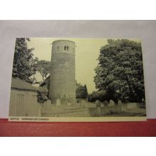 HERRINGFLEET CHURCH, SUFFOLK unused postcard =