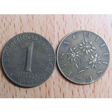 Austria 1959 1 Schilling Coin