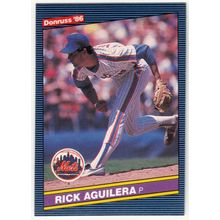 1986 Donruss baseball card 441 Rick Aguilera RC
