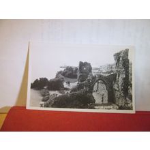 HASTING CASTLE, SUSSEX. unused vintage postcard RP by Nigh 1950s =