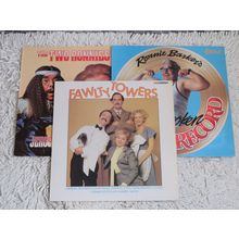 COMEDY RECORDS X 3 VINYL LPS. TWO RONNIES, RONNIE BARKER, FAWLTY TOWERS