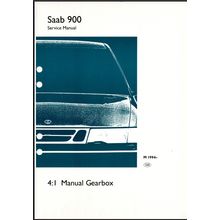 Saab 900 Manual Gearbox Workshop Manual 1994 199320972 Reprint