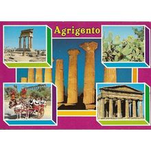 AGRIGENTO - ITALY - POSTCARD .