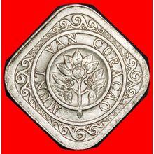 Ⰶ NETHERLANDS: CURACAO★ 5 CENTS 1948 WILHELMINA (1890-1948)★LOW START★NO RESERVE