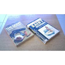 The Saint - Overboard & Closes the Case by Leslie Charteris (2 Paperbacks)
