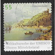 GER 2006 €0.55 (S/A) 'WORLD HERITAGE SITE -RHINE' FINE USED (EBID60-802)