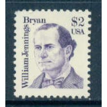 2195 $2 William Bryan Fine MNH Dry Gum MA2051