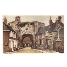 THE LAND GATE, RYE , isle of wight used postcard. 1936 postmark