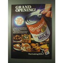 1984 Carnation Evaporated Milk Ad - Grand Opening