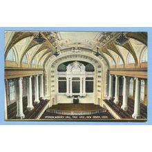 CT New Haven Interior Woolsey Hall Yale Univ Interior View Of Auditorium~565