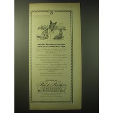 1948 Brooks Brothers Gifts Advertisement - art by Paul Brown