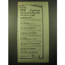 1948 Rinehart & Company Books Ad - Northern Farm; The Mohawk