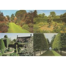 Hidcote Manor Gardens Chipping Campden Gloucester 4x Postcard s