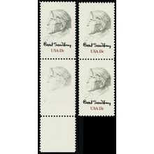 1731a, MNH 15¢ Brown Color Omitted Transitional Error PFC Cert - Stuart Katz