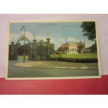 THE TOWN HALL, WARRINGTON, LANCASHIRE used postcard by E T W Dennis 1959 pm =