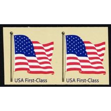 4133a, Mint NH 41¢ Flag Imperforate Error Pair * Stuart Katz