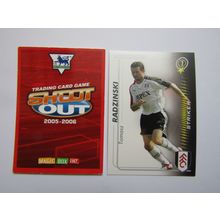 Tomasz Radzinski - Fulham - Shoot Out 2005 2006 Magic Box Football Card (EF1)