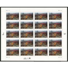 Acadia National Park Sheet of Twenty 60 Cent Airmail Stamps Scott C138