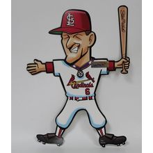 Stan Musial Signed Autographed Stan Musial 12x16 Stand Up Display - JSA Lot LOA