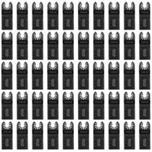 50 Pcs Oscillating Tool Blades, Professional Universal Oscillating Saw Blades, W