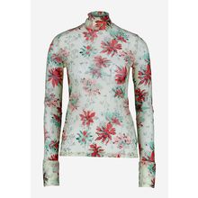 VAARA Floral Print LS Mesh Top BNWT (RARE & COLLECTABLE)
