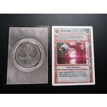 Star Wars 1995 Premiere Decipher CCG W/B Card Narrow Escape LS