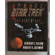 INSIDE STAR TREK THE REAL STORY hardbound book (1996)