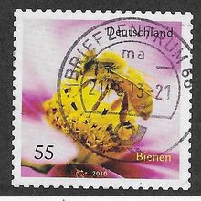 GER 2010 55c (S/A) 'HONEY BEE' FINE USED (EBID60-352)