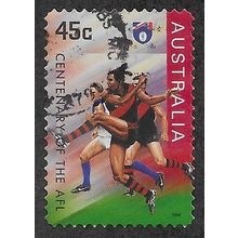 AUS 1996 45c(S/A) 'CENTENARY OF THE AFL' FINE USED (EBID63-066)