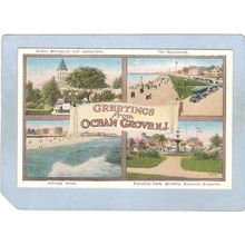 New Jersey Ocean Grove Greetings From Ocean Grove NJ 4 View~3683