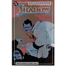 THE SHADOW ' Seven Deadly Finns ' issue # 1 (1987)