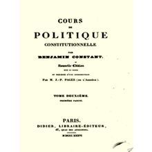 Cours de Politique Constitutionnelle