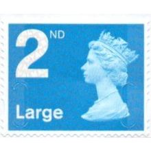 2014 Machin Security 2nd Large Blue With MA14 & MBIL, Unfranked On Piece