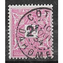 Dahomey N° Taxe 17 YVERT OBLITERE ( USED )