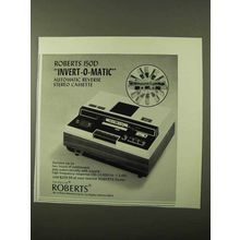 1971 Roberts 150D Invert-o-Matic Cassettte Deck Ad
