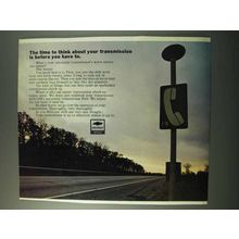 1972 Chevrolet Service Ad - Think About Transmission