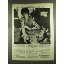 1972 Metropolitan Life Insurance Ad - Junkie's Parents