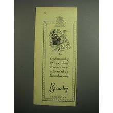 1948 Bronnley Soap Ad