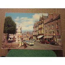 JAMES SQUARE, CRIEFF, PERTHSHIRE. used postcard 1979 pm Colourmaster =