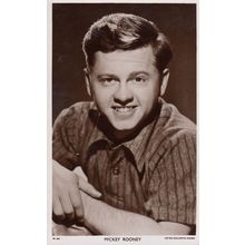 Mickey Rooney Picturegoer Vintage Photo Postcard